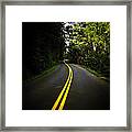 The Long And Winding Road Framed Print