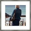 The Looker Framed Print