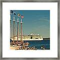 The Lure Of Bar Harbor Framed Print