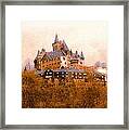The Medieval Castle Of Wernigerode Framed Print