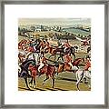 'the Meet' Plate I From 'fox Hunting' Framed Print