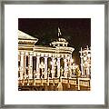 The Museum Of Skopje. Framed Print