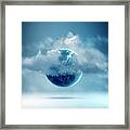 The New World Of Cloud Computing Framed Print