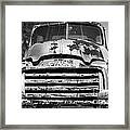 The Old Gmc Truck Framed Print