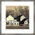 The Old Homestead Framed Print