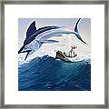 The Old Man And The Sea Framed Print