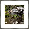 The Old Mill After The Rain Framed Print