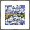 The Old Rice Fields Framed Print