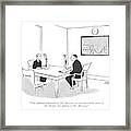 The Opinions Expressed By Mr. Blossom Framed Print