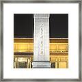 The Peoples Monument At Tiananmen Square - Beijing China Framed Print