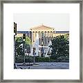 The Philadelphia Art Museum From The Parkway Framed Print