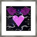 448 - The Pink Heart 2 Framed Print