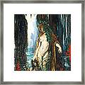 The Poet And The Siren Framed Print
