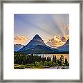 The Power And The Glory Framed Print