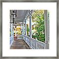 The Promenade Framed Print