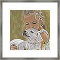 The Puppy Framed Print