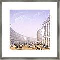 The Quadrant And Regent Street, London Framed Print