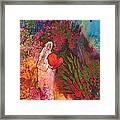 The Queen Of Hearts Framed Print