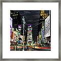 The Real Time Square Framed Print