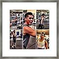 The Reason Why I Workout ... Handsome Framed Print