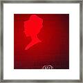 The Red Lady Framed Print