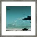 The Red Vw Beetle Framed Print