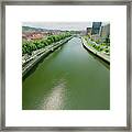 The River Ibaizabal, Located Framed Print