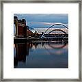 The River Tyne Framed Print