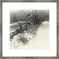 The Road Less Traveled By Framed Print