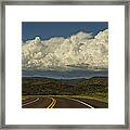The Road To Heaven Framed Print