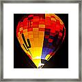 The Saguaro Balloon Framed Print