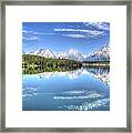 The Spectacularly Grand Tetons Framed Print
