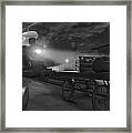The Station - Panoramic Framed Print