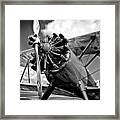 The Stearman Biplane Framed Print