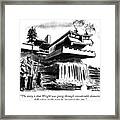 The Story Is That Wright Was Going Framed Print