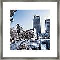 The Strip In Infrared Framed Print