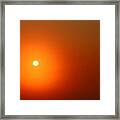 The Sun Framed Print