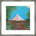 The Temple Of Kukulcan Framed Print