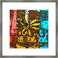 The Three Faces Of A Serial Painter Framed Print