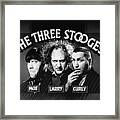 The Three Stooges Opening Credits Framed Print