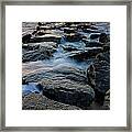 The Tide Rolls In Framed Print