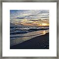 The Touch Of The Sea Framed Print