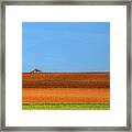 The Tractor Framed Print