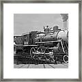 The Turntable And Roundhouse Framed Print
