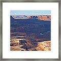 The Valley Of The Shadow Framed Print