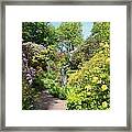 The Waterfall At The Dorothy Clive Garden Framed Print