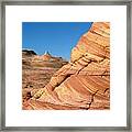 'the Wave' North Coyote Buttes 13 Framed Print