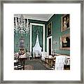 The White House Green Room Framed Print