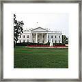 The White House - Washington D C Framed Print