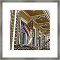 The Who Dat House Framed Print